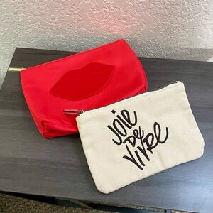 Lancôme & Laura Mercier Cosmetic Bags